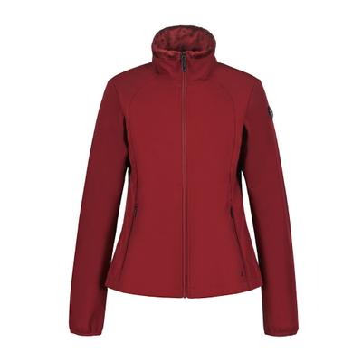 Outdoorjacke LUHTA "Luhta Softshell jacke Annila", Damen, Gr. 36, rot (karminrot), Jacken Outdoorjacke
