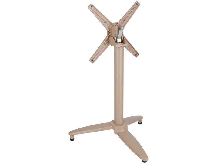 PULSIVA Tischgestell Foldex 58x58x72 cm (BxLxH); sand