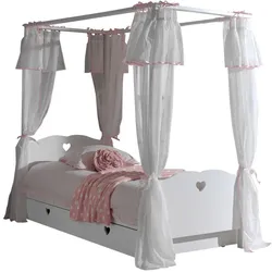 HIMMELBETT Kamila 212x198x98 aus MDF in Weiß