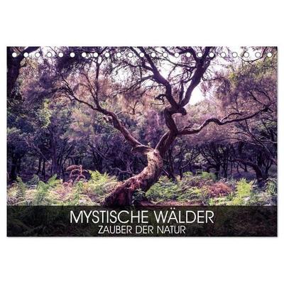 Mystische Wälder - Zauber der Natur (Tischkalender 2027 DIN A5 quer), CALVENDO Monatskalender