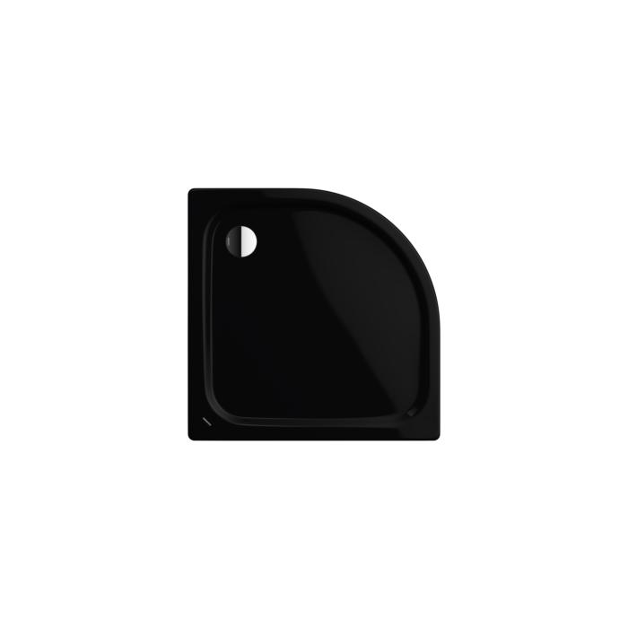 Kaldewei Zirkon Duschwanne 456500010701 80x80x3,5cm, schwarz
