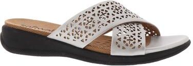 Softwalk Tillman - Womens 11 Metallic,Silver Sandal Medium