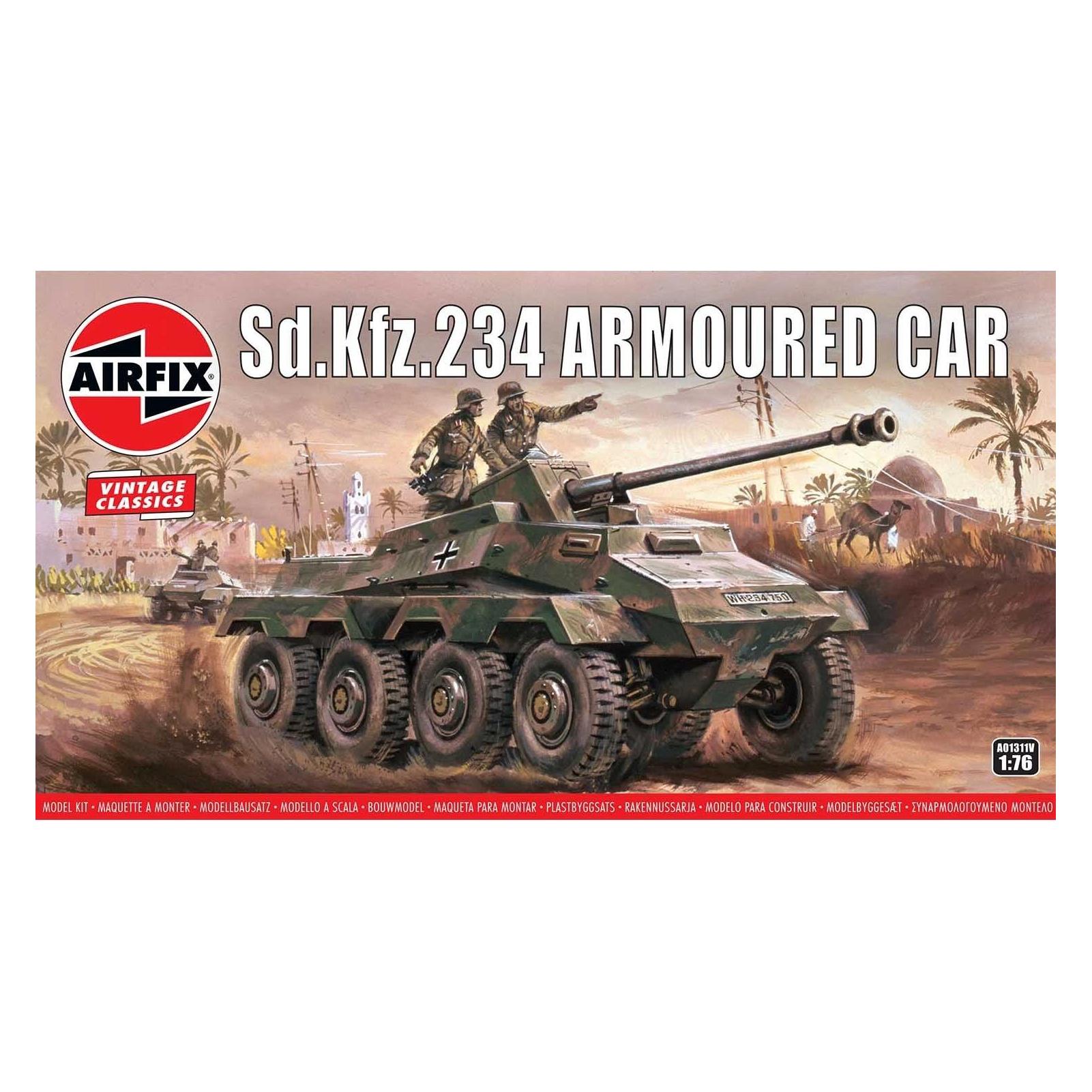 Airfix Bausatz Panzerspähwagen Sd.Kfz.234 1:76 (21.A01311V)