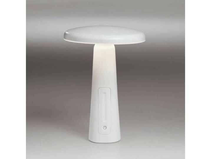 Lupia Licht Akku-Tischleuchte Mate - Weiß Minimalistisch, Moder