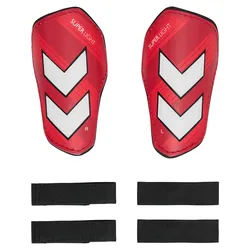 HUMMEL hmlSHIN GUARDS SUPER LIGHT | Schienbeinschoner pompeian red M