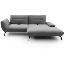 Ecksofa Payton Stoff Grau