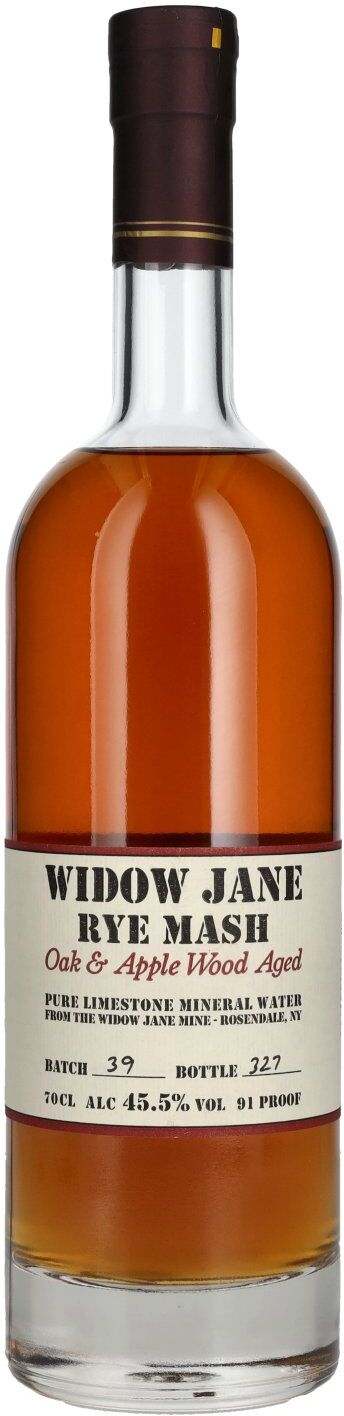 Widow Jane Rye Mash Oak & Apple Wood Aged 45,5% Vol. 0,7l