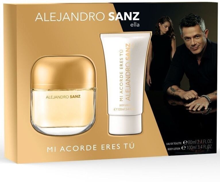 Alejandro Sanz Set Mi Acorde Eres Tú Eau de Toilette 80 ml + Body