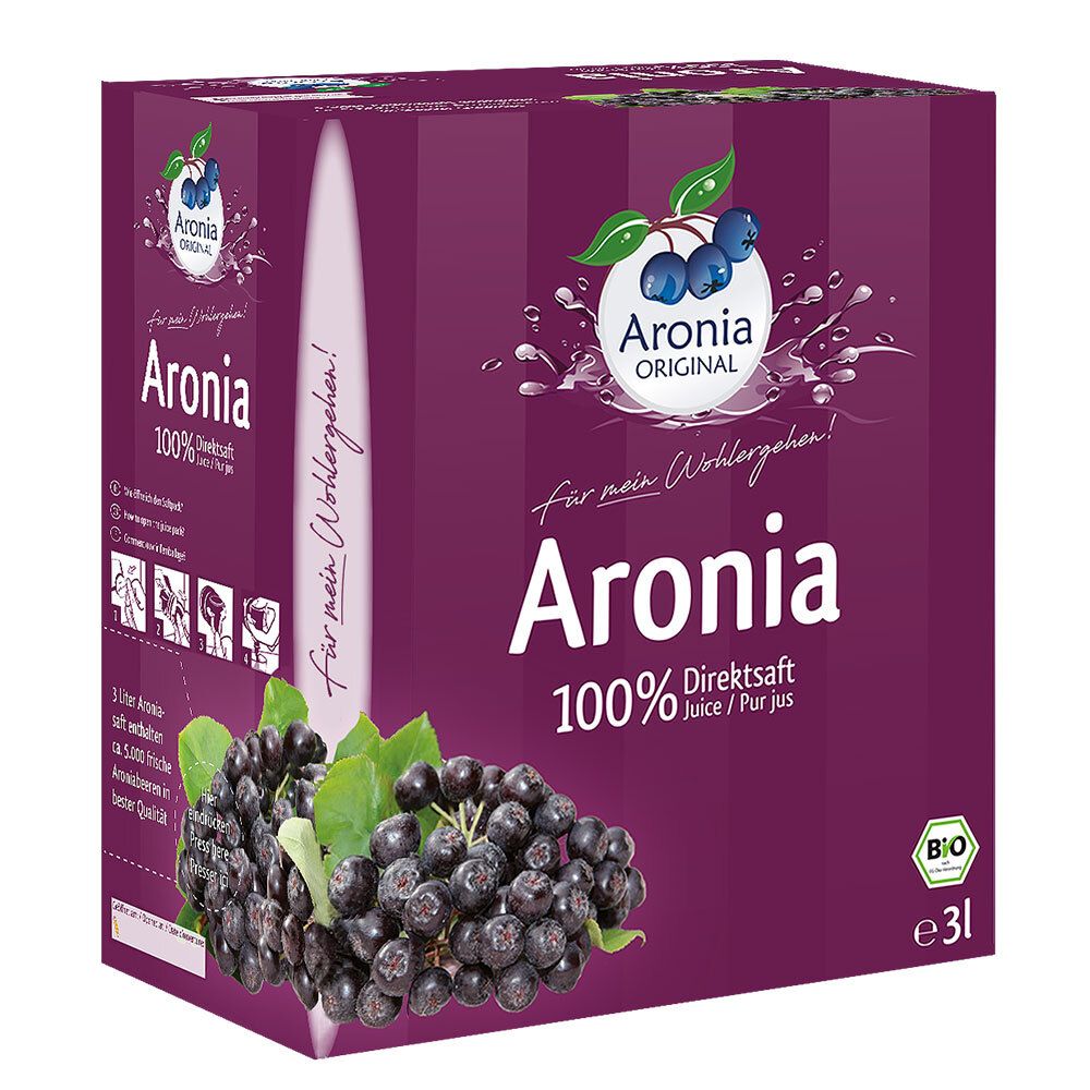 Aroniasaft BiB Bio FH 3 l Saft
