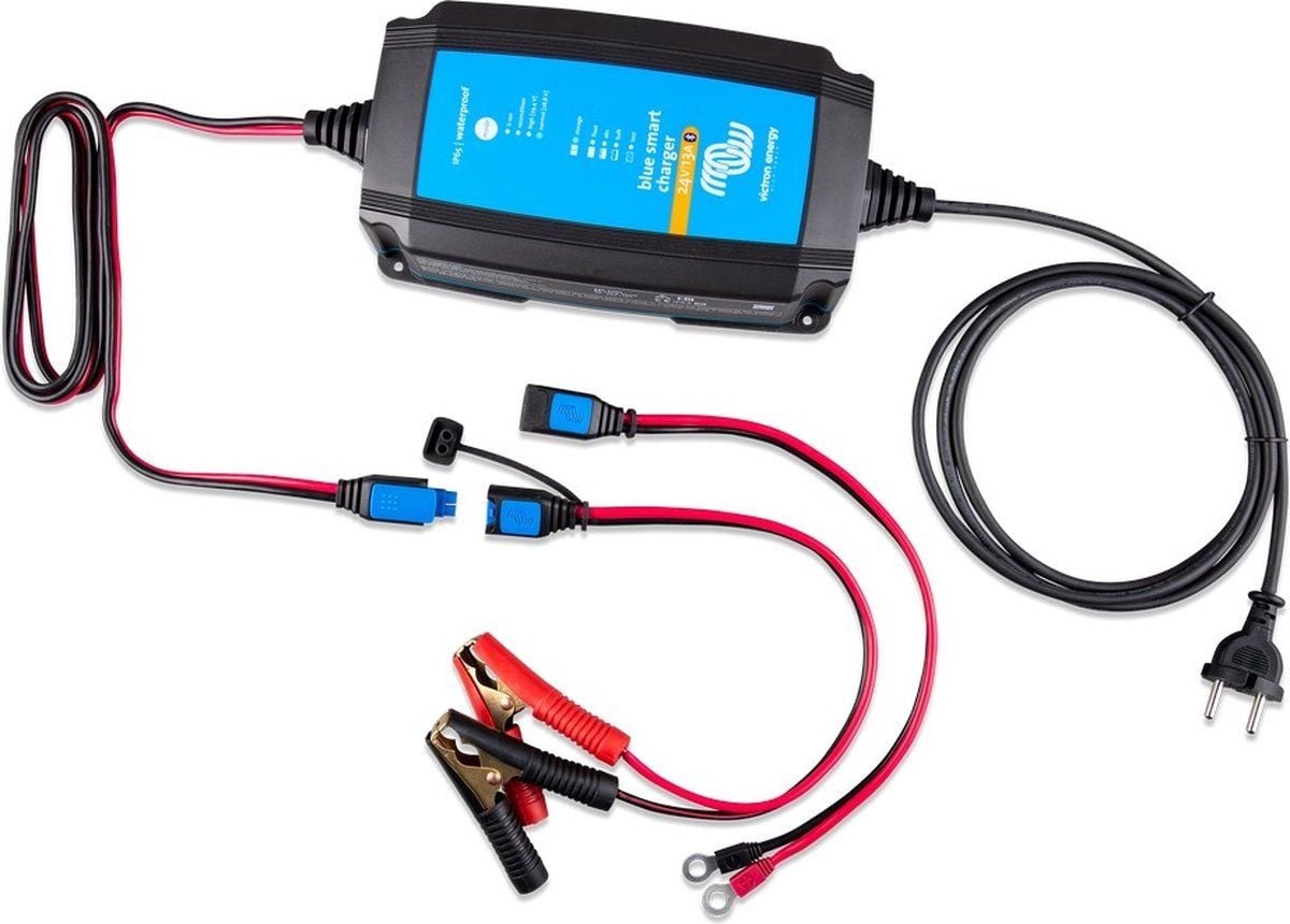 Victron Blue Smart IP65 Acculader 12V/25A - Zwart