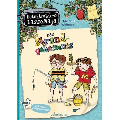 Detektivbüro LasseMaja – Das Strandgeheimnis (Detektivbüro LasseMaja, Bd. 33), Gebundene Ausgabe von Martin Widmark, Ueberreuter Verlag, Kinder- und