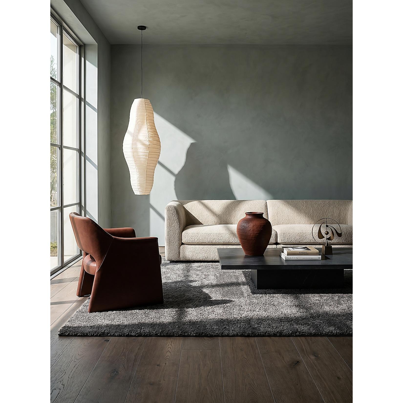Shaggy-Teppich waschbar Dunkelgrau 120 x 180 cm - DIADEM Kadima