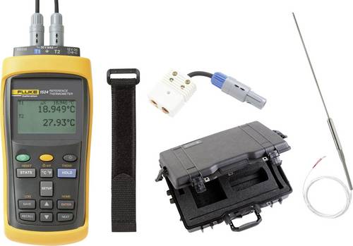 Fluke Calibration 1524-P4-256 Referenzthermometer -200 - +2315°C Fühler-Typ PRT, Präzisionsthermistor, Thermoelement