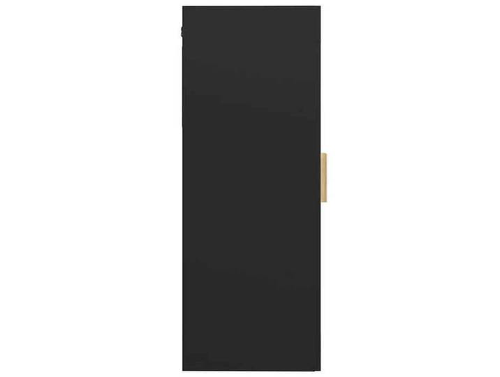 Magnifique Armoire murale suspendue Noir 69 5x34x90 cm - design polyvalent - pour maison - Noir 26.25 kg 2026_680500
