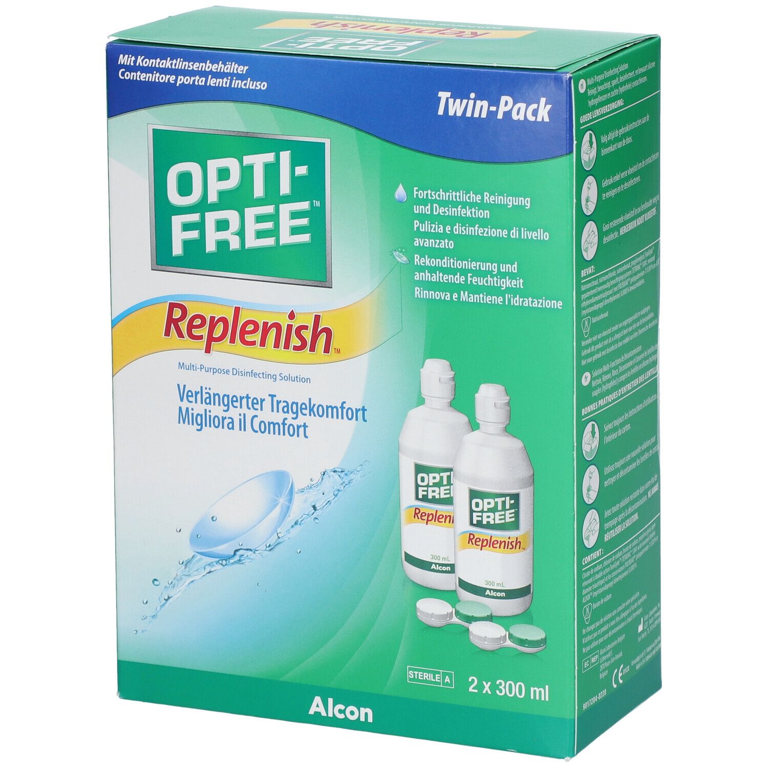 Opti-Free RepleniSH Multifunktions-Desinf.Lsg. 2x300 ml Lösung