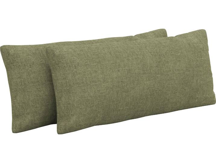 Auflagekissen SIT & MORE Emely , grün (hellgrün), B:65cm H:25cm T:10cm, 100% Polyester, Polsterauflagen, Auflagekissen