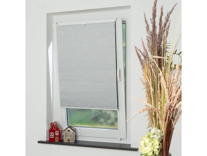 Wabenplissee LIEDECO Liedeco Wabenplissee Verdunkelung – Blickdicht , weiß, B:40cm H:130cm, Plissees, Wabenplissee, Effektive Verdunkelung, Einfache Montage ohne Bohren