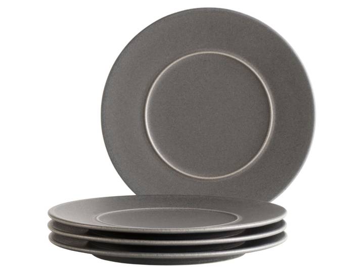 MÄSER Dessertteller-Set 4-tlg. Unico schwarz Steinzeug D 21 cm 4 Stk - Dessertteller-Set 4-tlg.