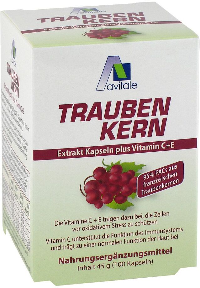 Avitale Traubenkernextrakt Kapseln