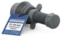 Crassus Schnellverschlussstopfen CSV 50 CRA18647 37-54 mm, Länge 100 mm, EPDM/PVC