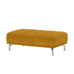 Lounge Collection XXL-Hocker  Sarina ¦ gelb ¦ Maße (cm): B: 127 T: 77.0