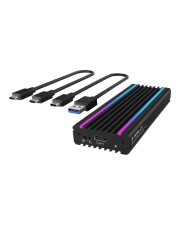 ICY BOX Externes Type-C Gehäuse für M.2 NVMe SSD extern retail USB 3.0 (IB-1824ML-C31)