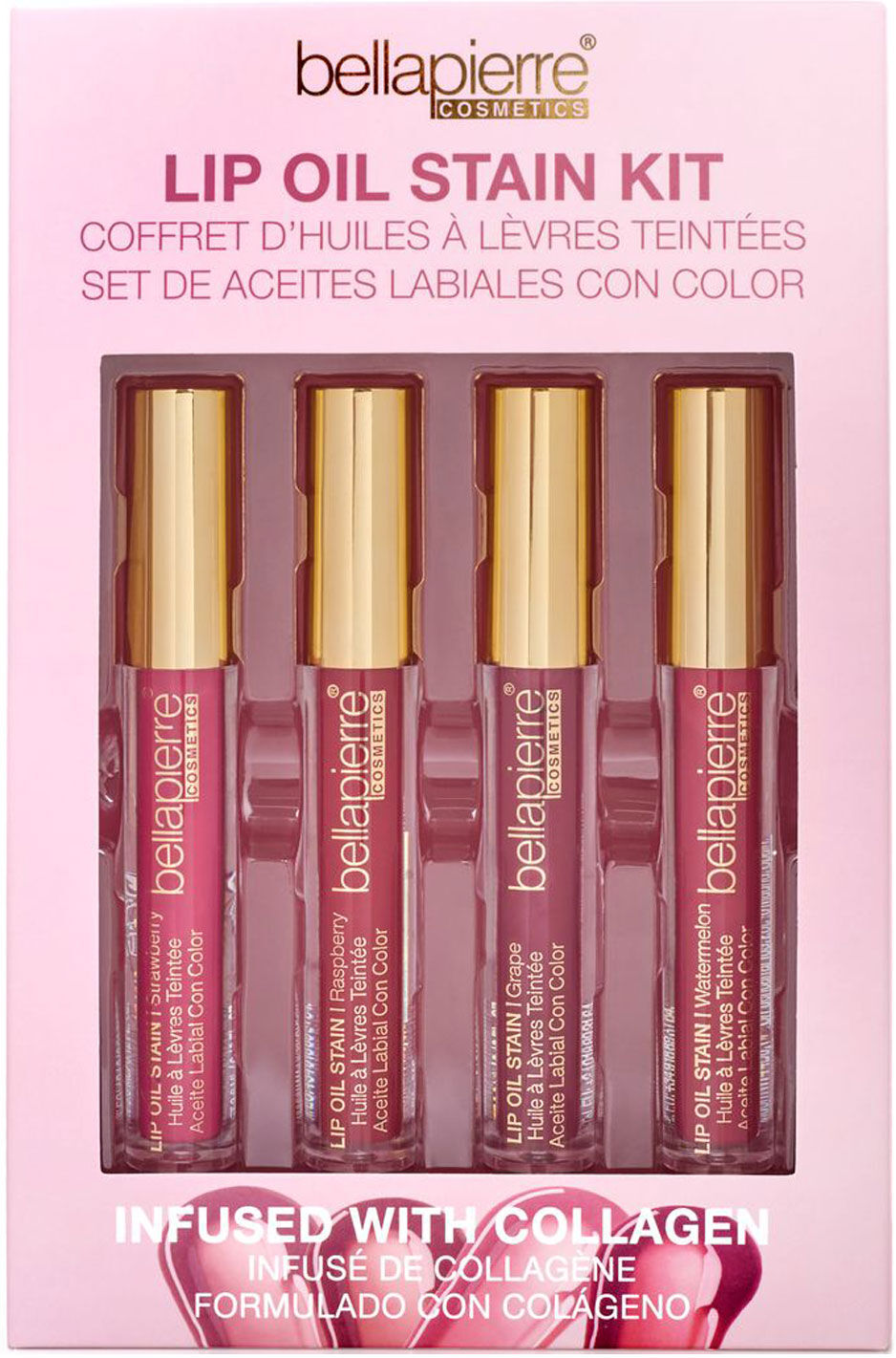 BELLAPIERRE Lip Oil Stain Gift Set