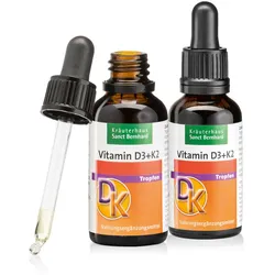Vitamin-D3+K2-Tropfen 2 x 30 ml - 60 ml