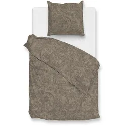 Bettwäsche PAISLEY DI LINO (BL 135x200 cm) - braun - BL 135x200 cm