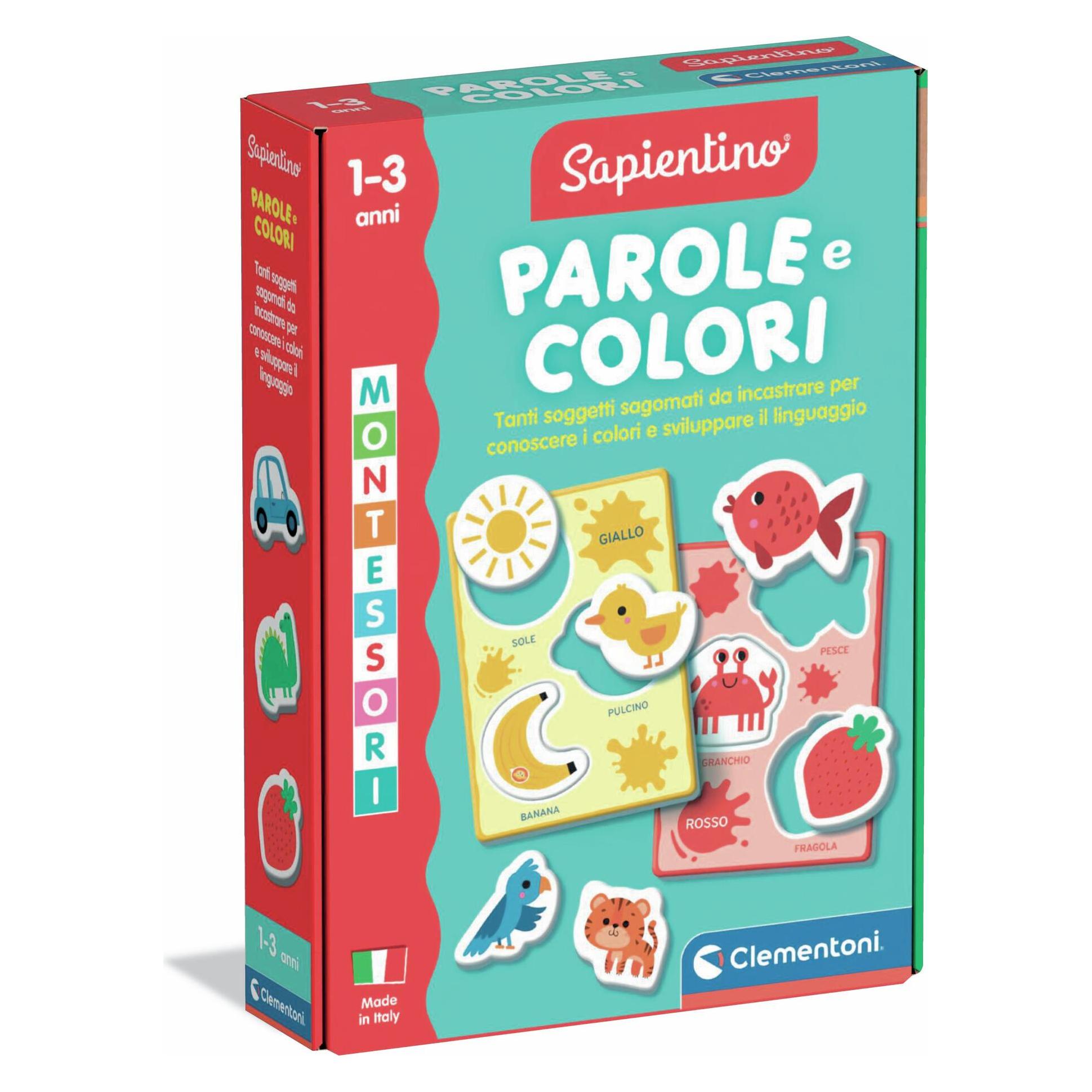 Clementoni Montessori Parole e Colori (Deutsch) (57493882)