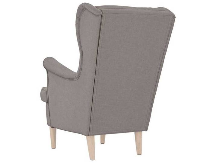 Taupe Fauteuil 1 personne taupe 74x84x100 cm - Fauteuil Simple - Tissu respirant - tissu 62879938