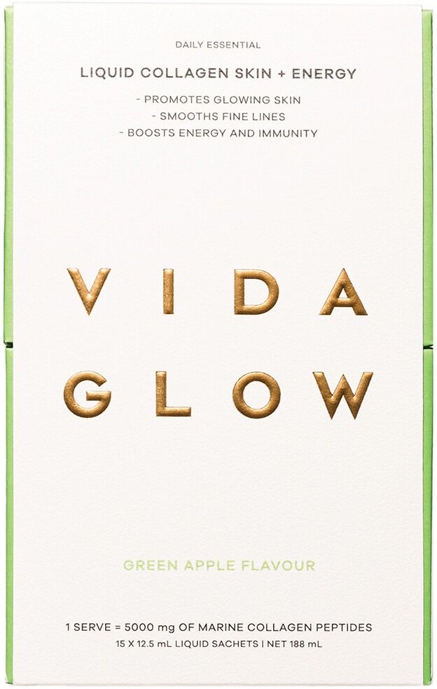 Vida Glow Liquid Collagen + Energy 15 x 12.4ml