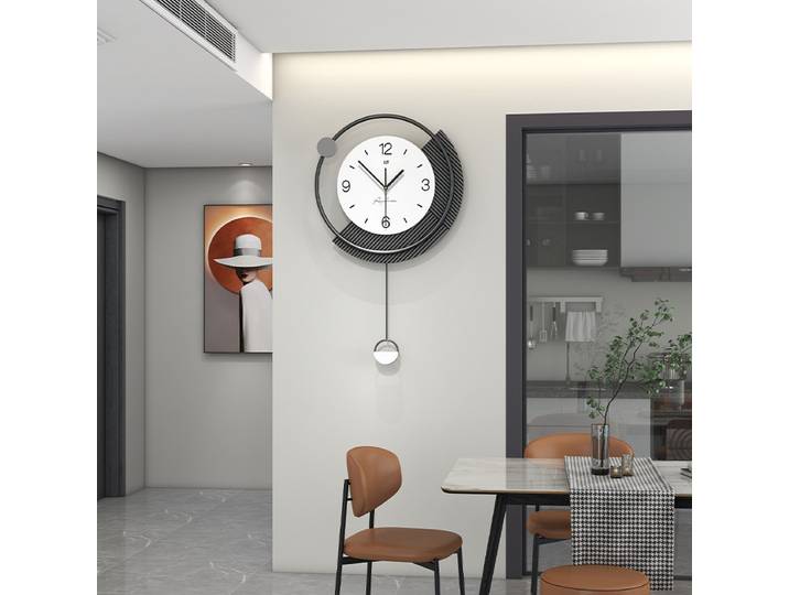 Mode créativité ménage salon Foyer Restaurant simplicité moderne chambre étude horloge murale silencieuse Design moderne G