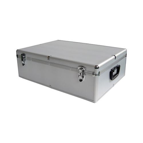 MediaRange CD/DVD-Koffer 1000-fach (silber, Retail)