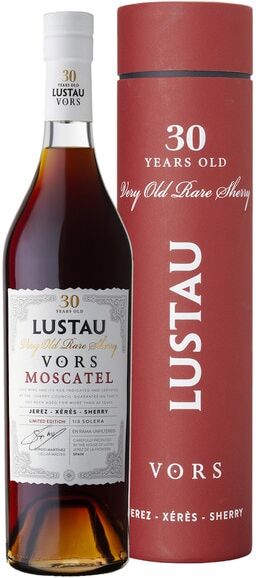 Lustau Estuche de vino dulce moscatel Vors .