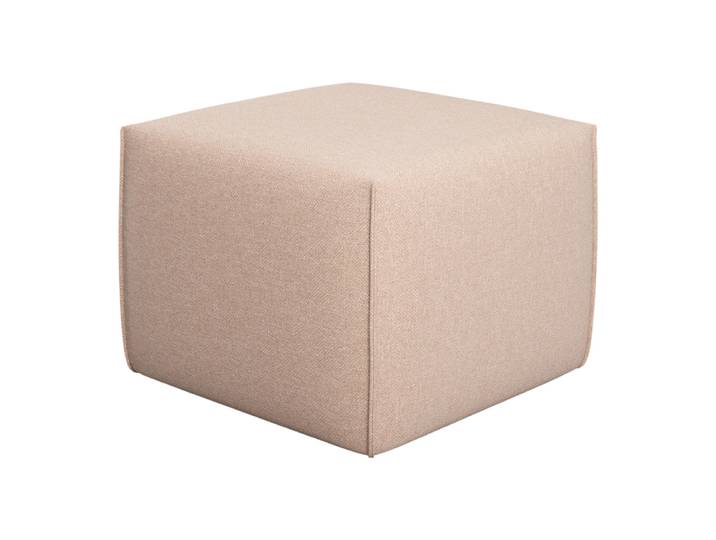 Hocker CLOUDY1, Sensoo, rosegold, Textil