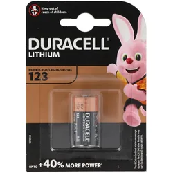 Duracell Lithiumbatterie passend für Zoll Defibrillator AED Plus (10 Stk., 16340, RCR123A, 1400 mAh), Batterien + Akkus