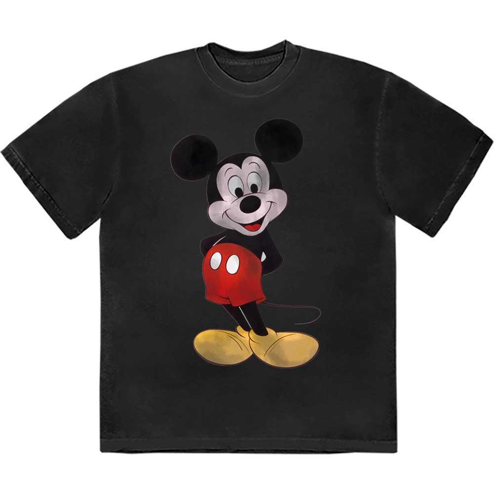 Disney Unisex volwassen Stance Mickey Mouse T-Shirt (Zwart)