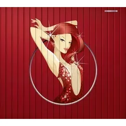 Scheurich Garagentorplane Glamour Girl, für Schwing- und Sektionaltore