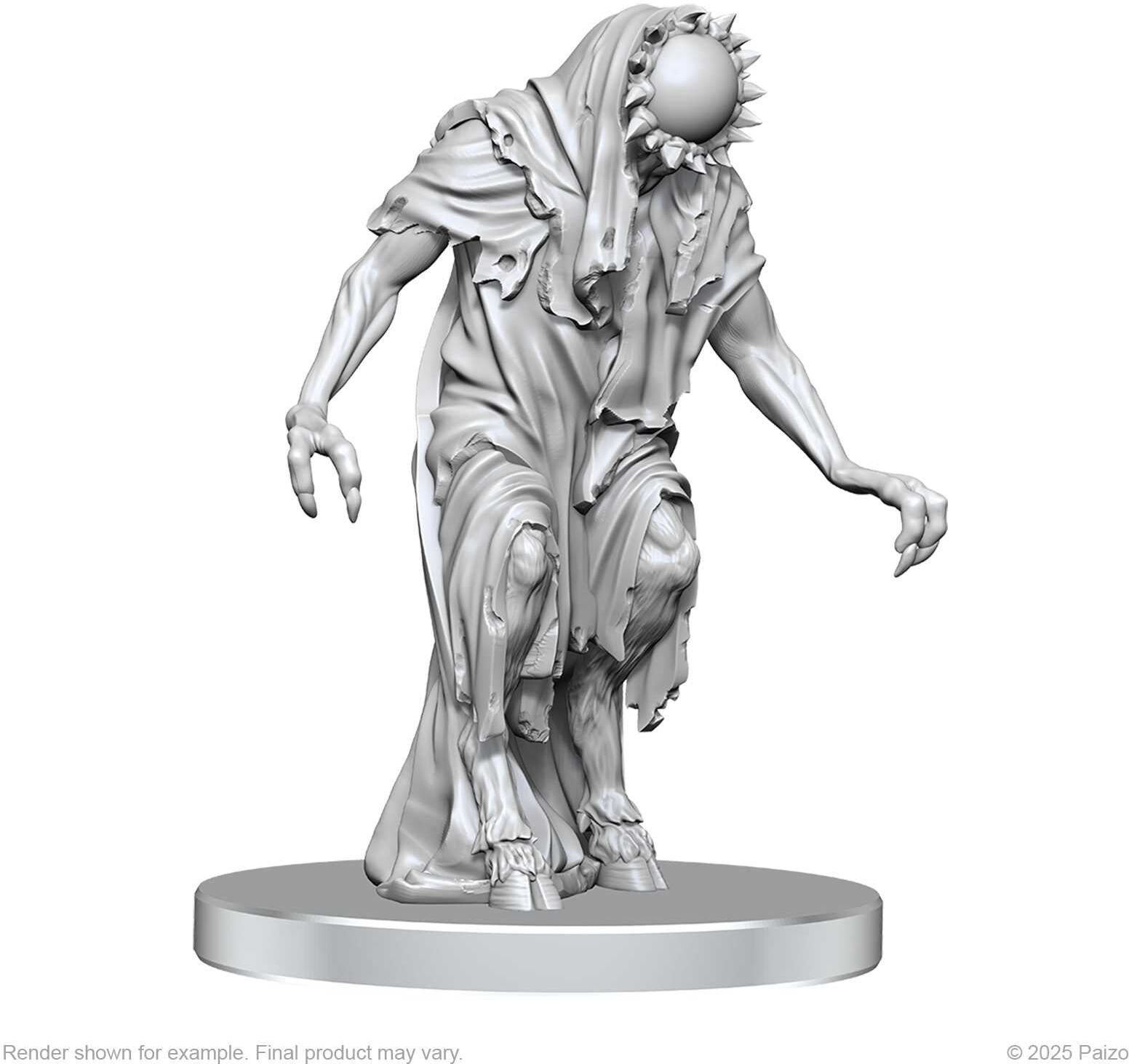 Pathfinder Battles Deep Cuts Unpainted Miniatures: Aghash ; Venedaemon (Pact Daemon) by Wiz Kids LLC, for Tabletop Roleplaying and Miniature Painting