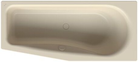 Bette BetteLuna Badewanne 2750-006 jasmin, 170x75x45cm, Schräge Fußende links