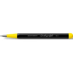 Drehgriffel Nr. 2 Bauhaus Bleistift 0,7 mm, schwarz-gelb