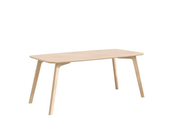Livetastic Esstisch Elvo, Natur, Holz, Bambus, vollmassiv, rechteckig, eckig, 180x75x90 cm, ausziehbar, Esszimmer, Tische, Esstische, Esstische ausziehbar