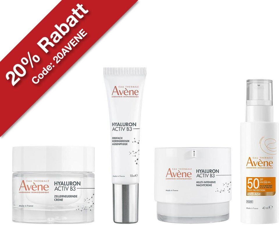 Avene Avène Anti-Aging Set: Hyaluron B3 Pflege & UV-Schutz