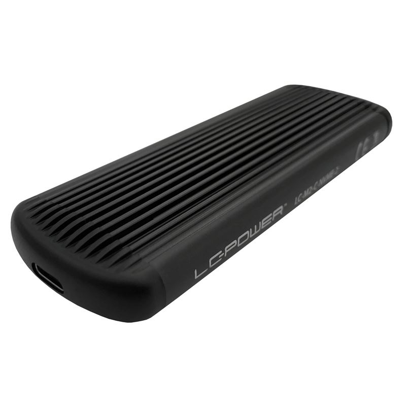 LC-Power USB3.2 LC-M2-C-NVME-2 f. M.2 SSD Laufwerks-Gehäuse