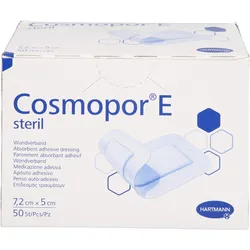 Cosmopor E Steril 5x7.2 cm 50 ST