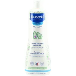 Mustela, Babykörperpflege, Reinigungsmilch normale Haut Flasche 750 ml