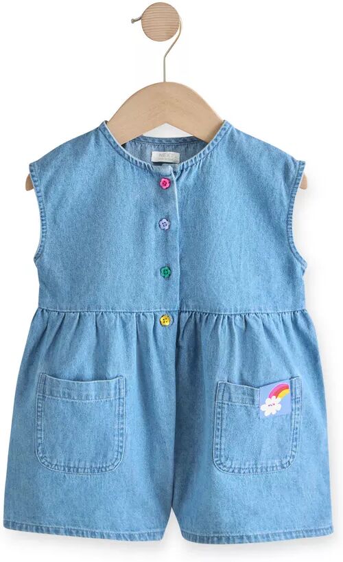 Next - Overall, Denim Overall, 3-4A, Blau Denim