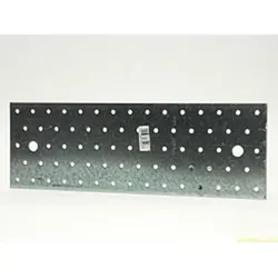 Lochplatte Universalplatte Flachverbinder verzinkt 240x80x2mm Montage Befestigung Reparatur Silber 1 Stück