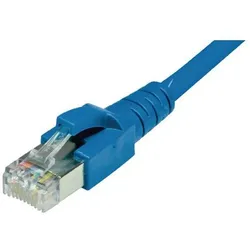 2x Dätwyler Patchkabel RJ-45 - RJ-45, Cat 6A, S/FTP, 0.2 m, Blau (S/FTP, CAT6a, 0.20 m), Netzwerkkabel
